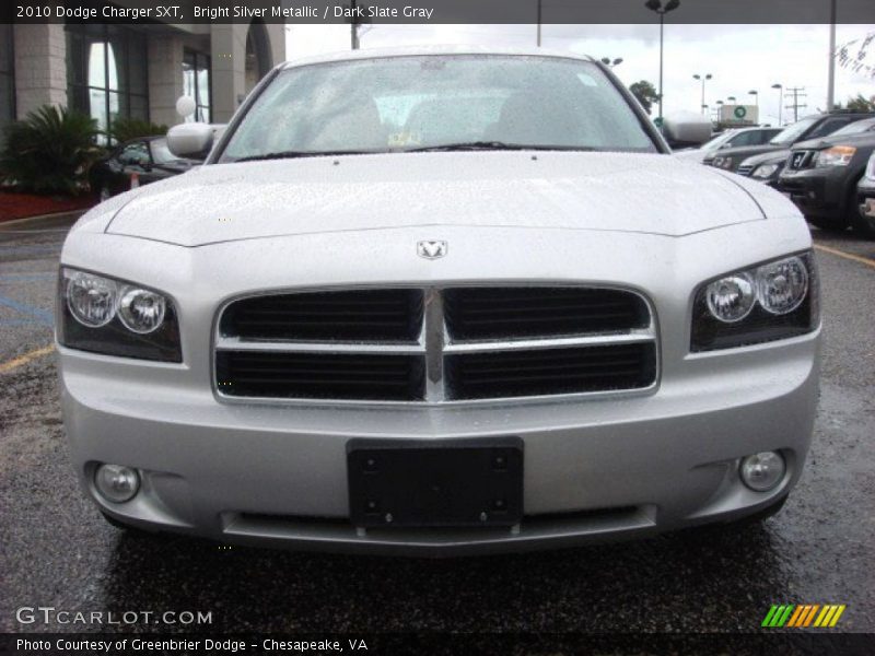 Bright Silver Metallic / Dark Slate Gray 2010 Dodge Charger SXT