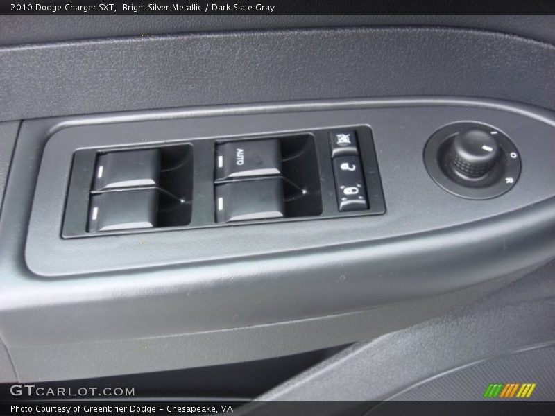 Bright Silver Metallic / Dark Slate Gray 2010 Dodge Charger SXT