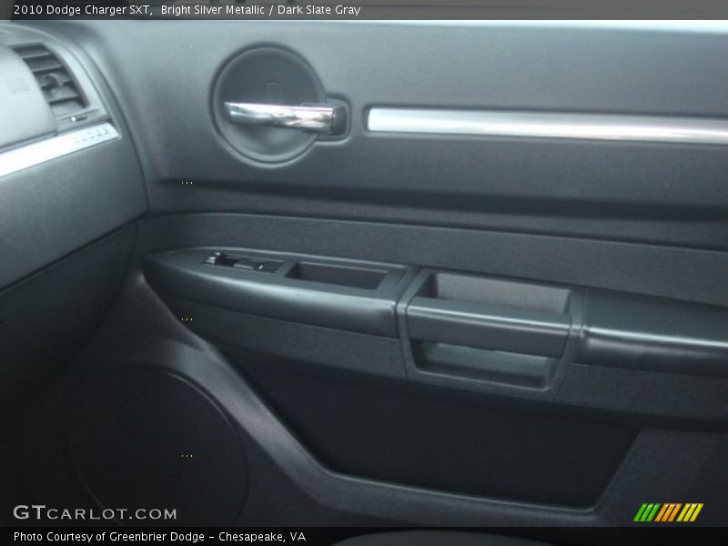 Bright Silver Metallic / Dark Slate Gray 2010 Dodge Charger SXT