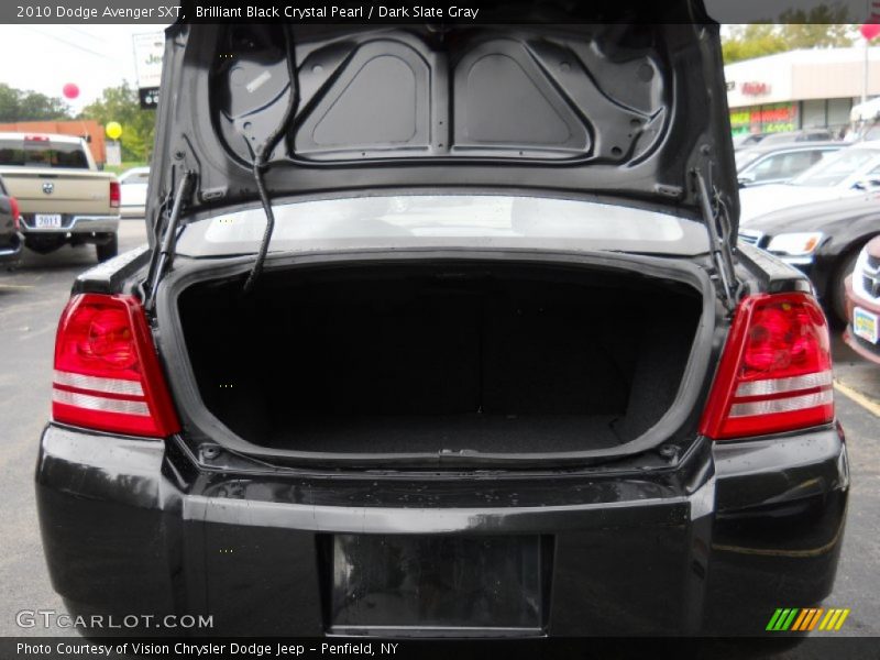 Brilliant Black Crystal Pearl / Dark Slate Gray 2010 Dodge Avenger SXT