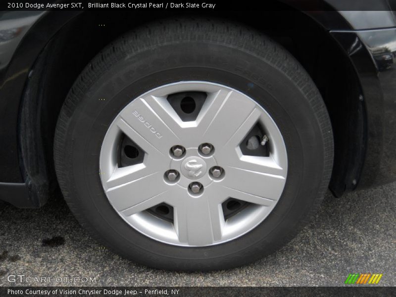 Brilliant Black Crystal Pearl / Dark Slate Gray 2010 Dodge Avenger SXT