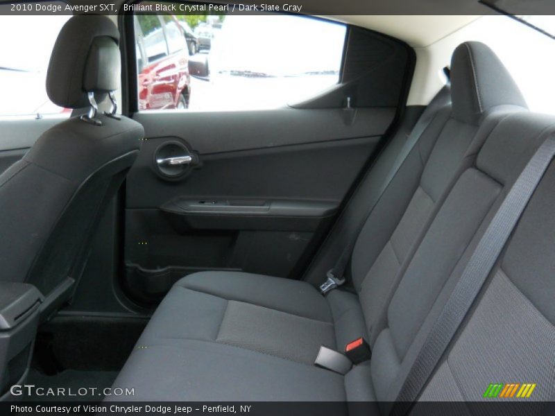 Brilliant Black Crystal Pearl / Dark Slate Gray 2010 Dodge Avenger SXT