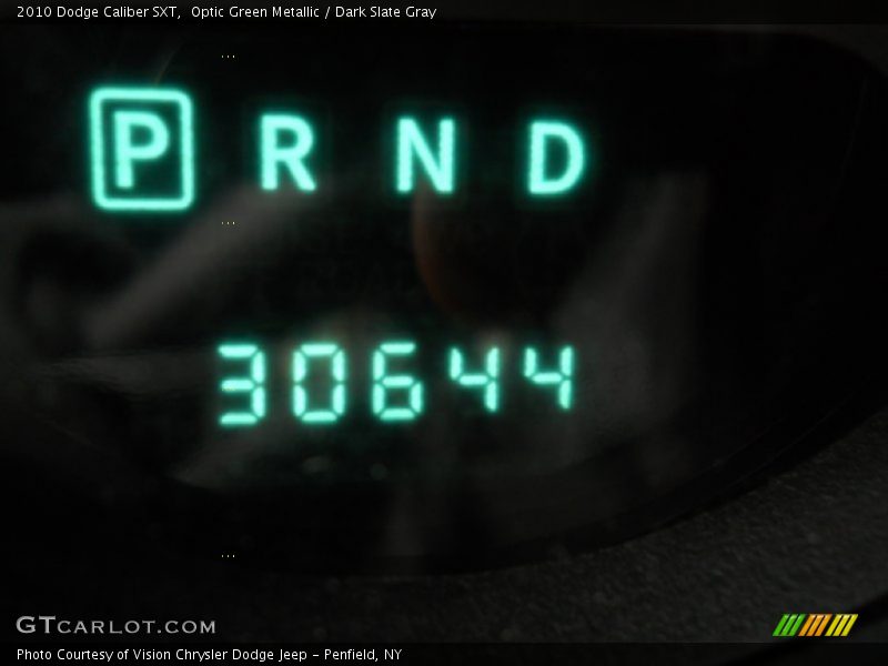 Optic Green Metallic / Dark Slate Gray 2010 Dodge Caliber SXT