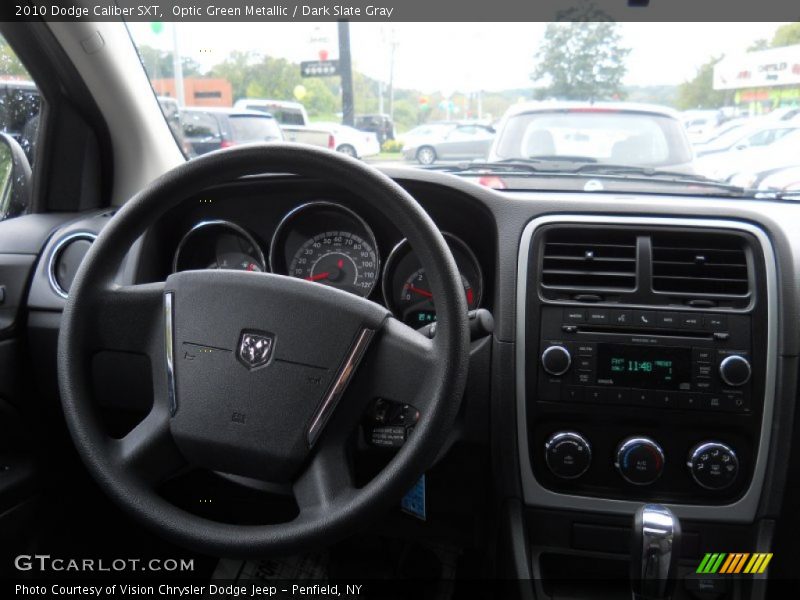 Optic Green Metallic / Dark Slate Gray 2010 Dodge Caliber SXT