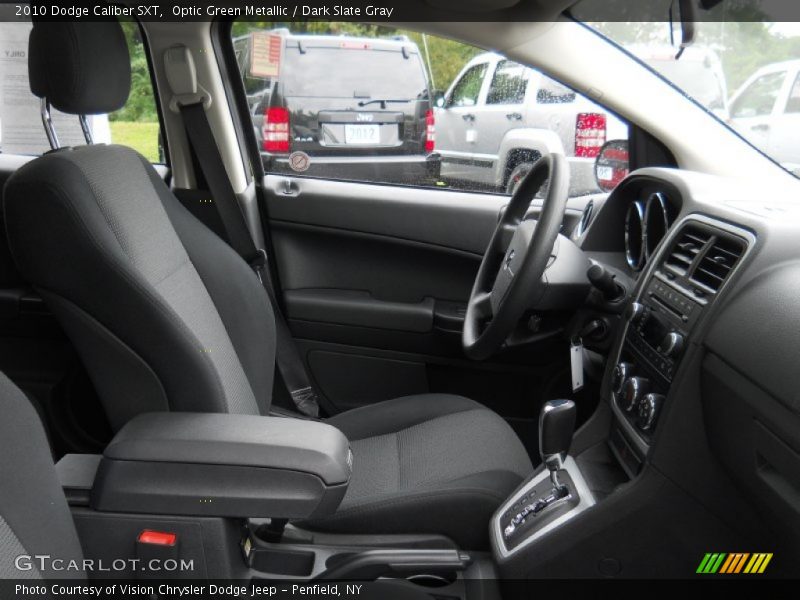 Optic Green Metallic / Dark Slate Gray 2010 Dodge Caliber SXT
