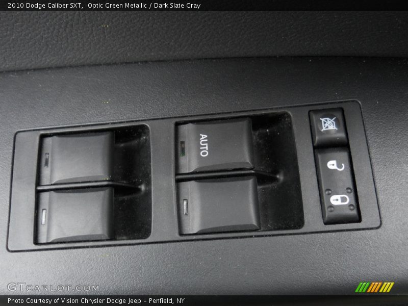 Optic Green Metallic / Dark Slate Gray 2010 Dodge Caliber SXT