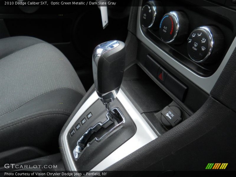 Optic Green Metallic / Dark Slate Gray 2010 Dodge Caliber SXT
