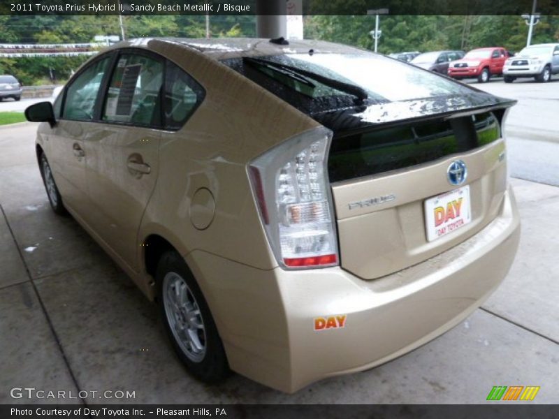 Sandy Beach Metallic / Bisque 2011 Toyota Prius Hybrid II