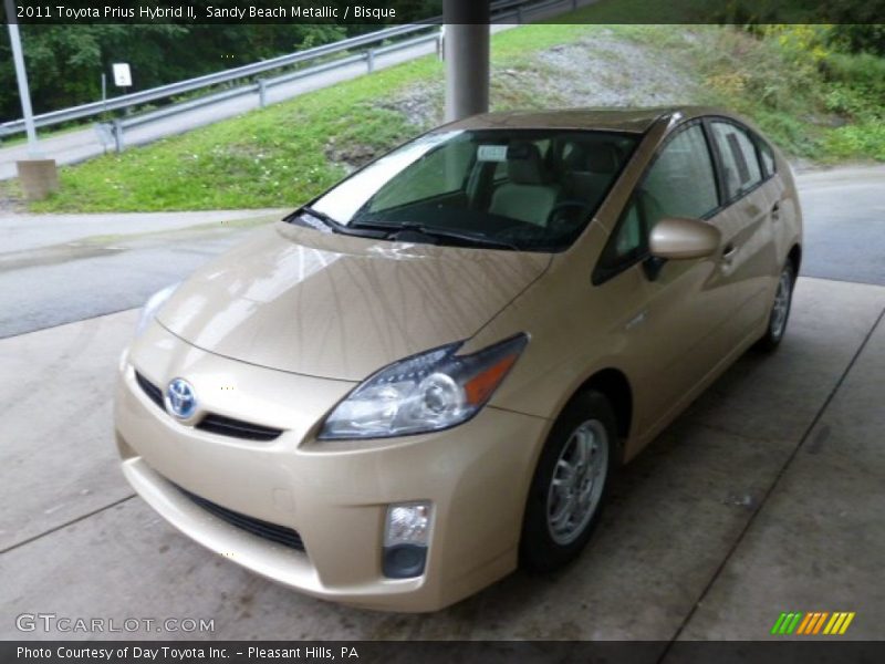 Sandy Beach Metallic / Bisque 2011 Toyota Prius Hybrid II