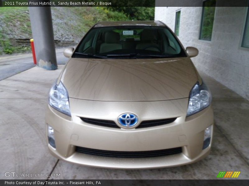 Sandy Beach Metallic / Bisque 2011 Toyota Prius Hybrid II