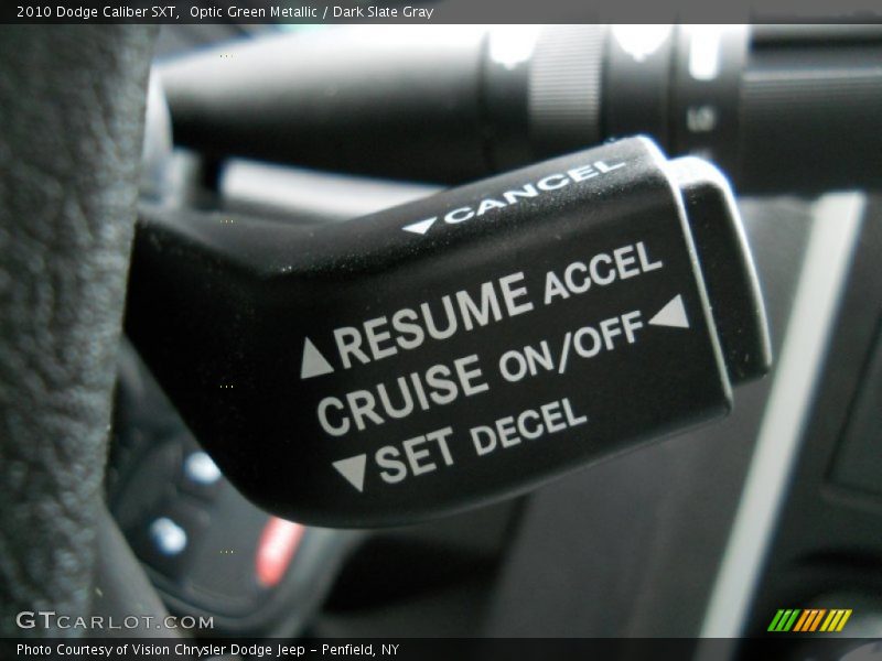 Optic Green Metallic / Dark Slate Gray 2010 Dodge Caliber SXT