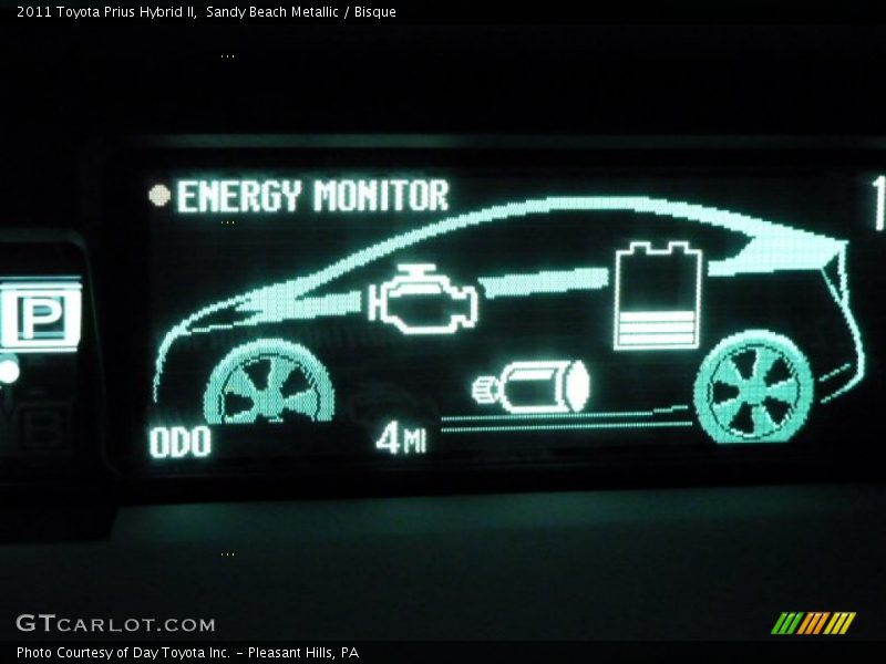 Sandy Beach Metallic / Bisque 2011 Toyota Prius Hybrid II