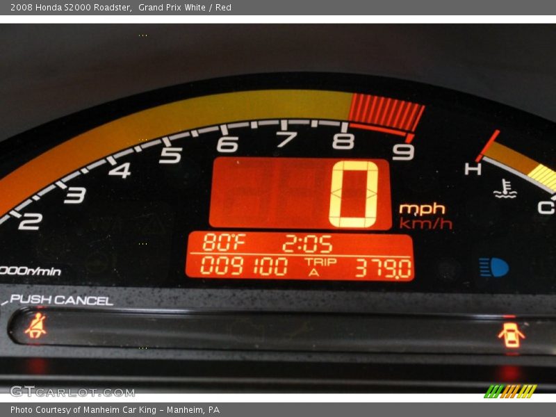  2008 S2000 Roadster Roadster Gauges