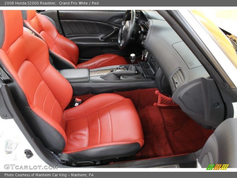  2008 S2000 Roadster Red Interior