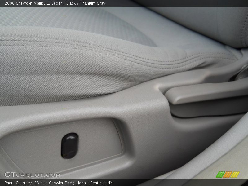 Black / Titanium Gray 2006 Chevrolet Malibu LS Sedan