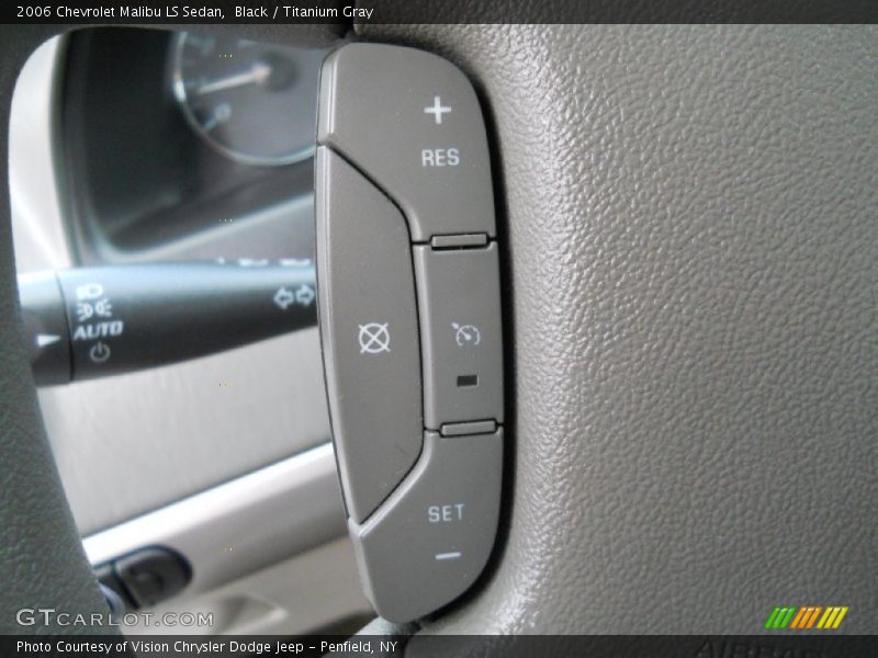 Black / Titanium Gray 2006 Chevrolet Malibu LS Sedan