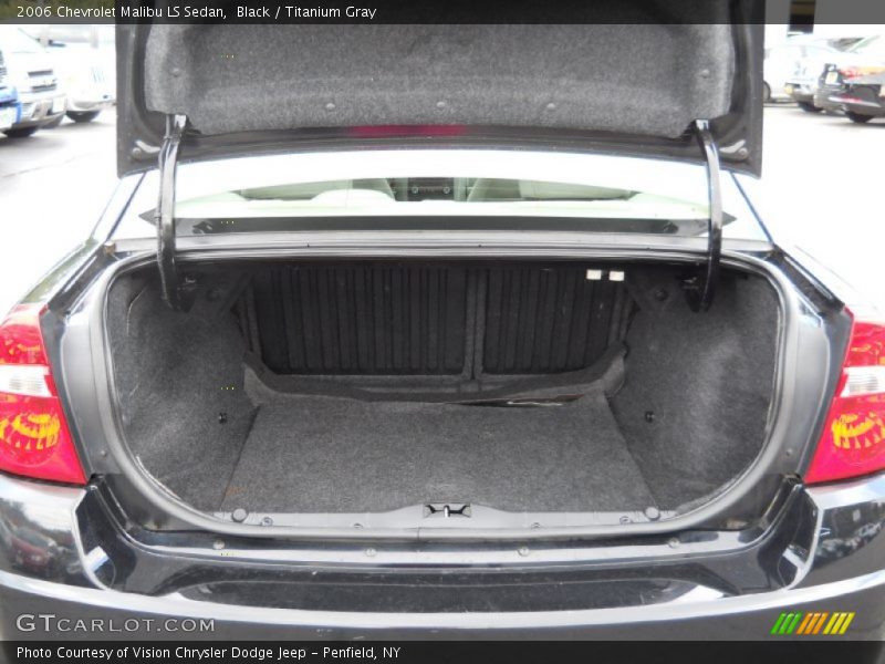 Black / Titanium Gray 2006 Chevrolet Malibu LS Sedan