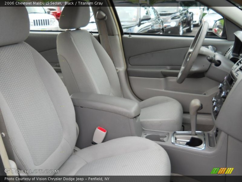 Black / Titanium Gray 2006 Chevrolet Malibu LS Sedan