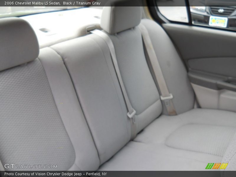 Black / Titanium Gray 2006 Chevrolet Malibu LS Sedan