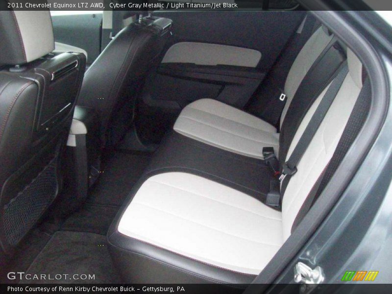  2011 Equinox LTZ AWD Light Titanium/Jet Black Interior