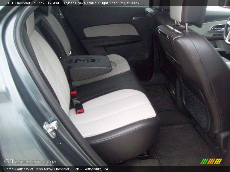  2011 Equinox LTZ AWD Light Titanium/Jet Black Interior