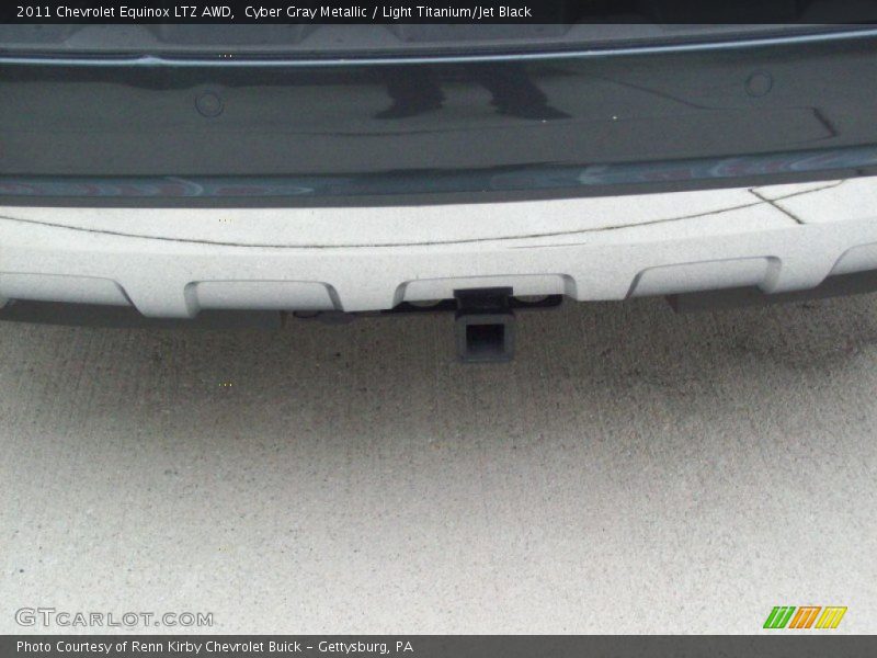 Cyber Gray Metallic / Light Titanium/Jet Black 2011 Chevrolet Equinox LTZ AWD