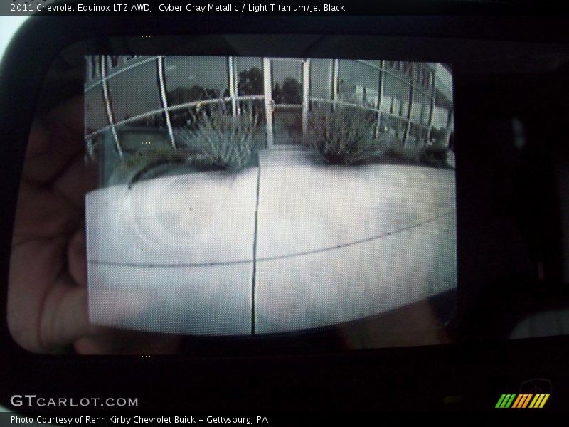 Cyber Gray Metallic / Light Titanium/Jet Black 2011 Chevrolet Equinox LTZ AWD