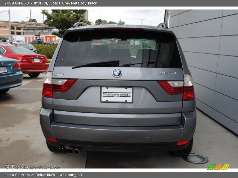 Space Grey Metallic / Black 2009 BMW X3 xDrive30i