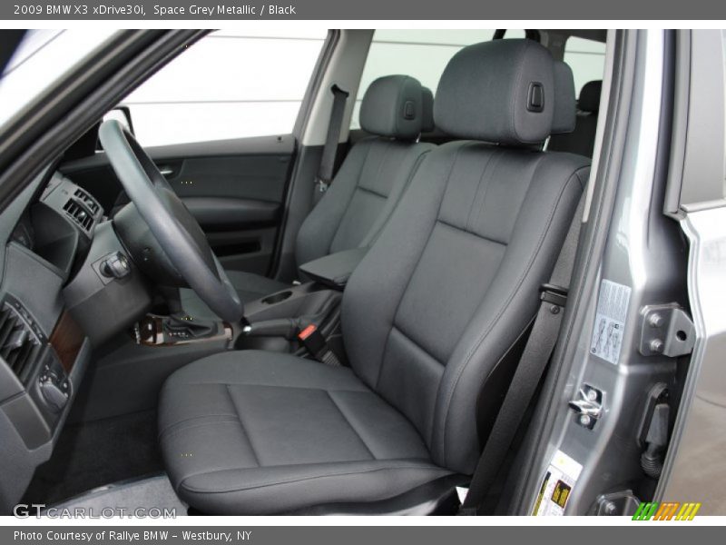 Space Grey Metallic / Black 2009 BMW X3 xDrive30i