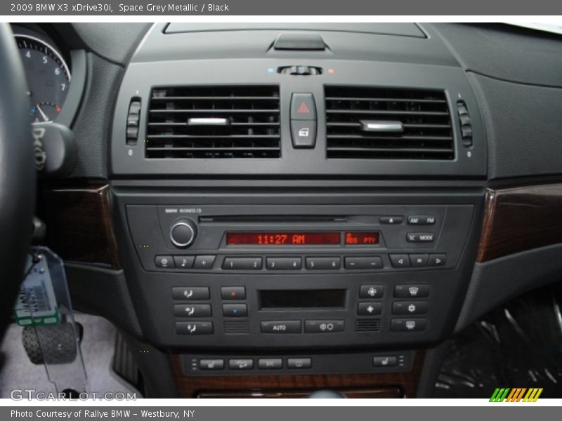 Space Grey Metallic / Black 2009 BMW X3 xDrive30i