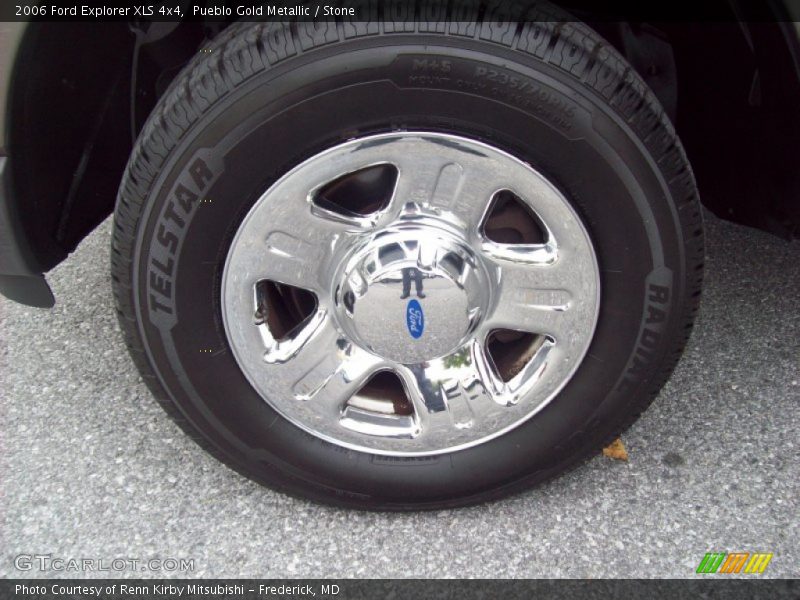 Pueblo Gold Metallic / Stone 2006 Ford Explorer XLS 4x4