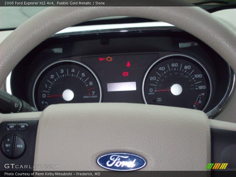 Pueblo Gold Metallic / Stone 2006 Ford Explorer XLS 4x4