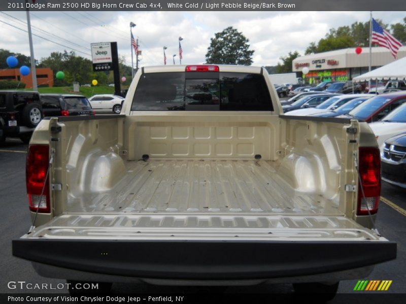 White Gold / Light Pebble Beige/Bark Brown 2011 Dodge Ram 2500 HD Big Horn Crew Cab 4x4