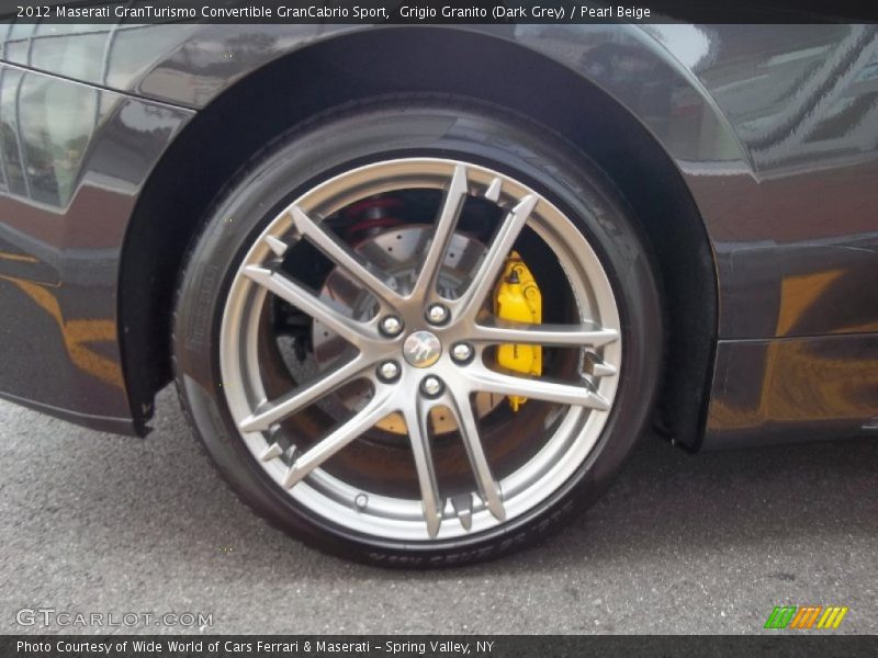  2012 GranTurismo Convertible GranCabrio Sport Wheel