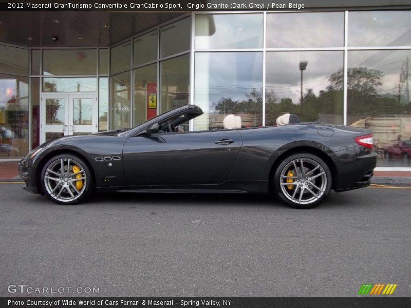  2012 GranTurismo Convertible GranCabrio Sport Grigio Granito (Dark Grey)