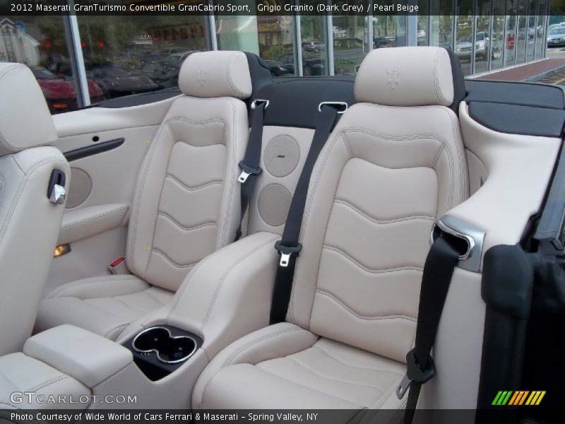  2012 GranTurismo Convertible GranCabrio Sport Pearl Beige Interior