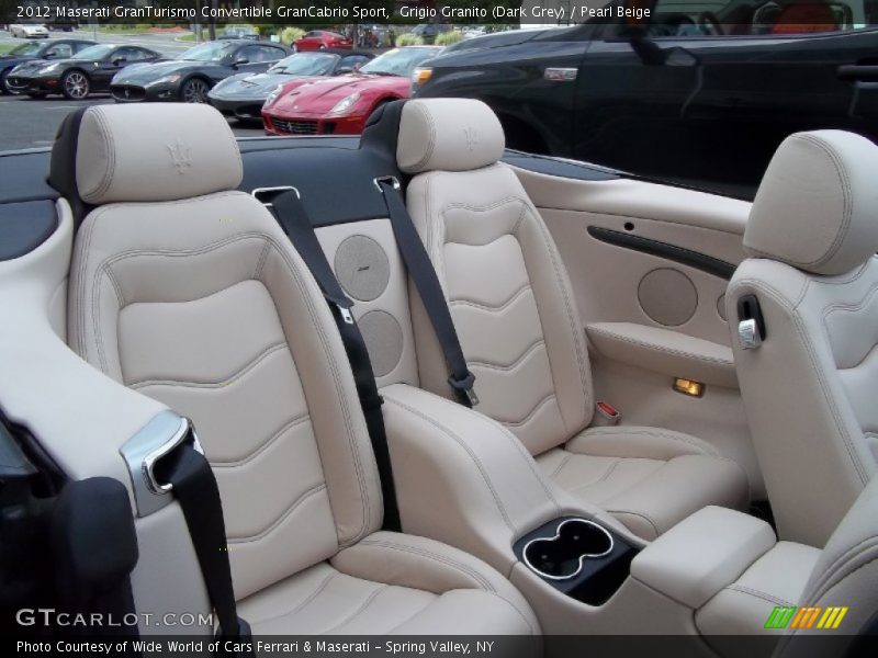  2012 GranTurismo Convertible GranCabrio Sport Pearl Beige Interior