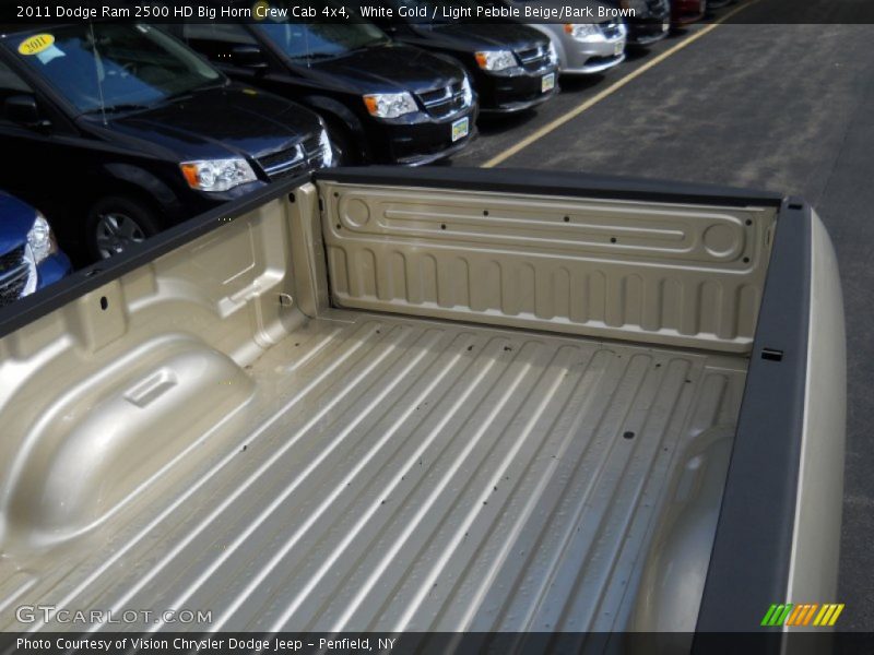 White Gold / Light Pebble Beige/Bark Brown 2011 Dodge Ram 2500 HD Big Horn Crew Cab 4x4