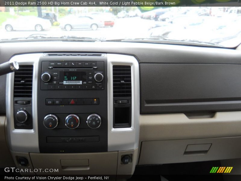 White Gold / Light Pebble Beige/Bark Brown 2011 Dodge Ram 2500 HD Big Horn Crew Cab 4x4