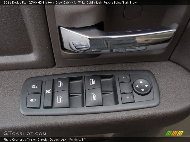White Gold / Light Pebble Beige/Bark Brown 2011 Dodge Ram 2500 HD Big Horn Crew Cab 4x4