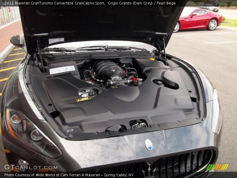  2012 GranTurismo Convertible GranCabrio Sport Engine - 4.7 Liter DOHC 32-Valve VVT V8