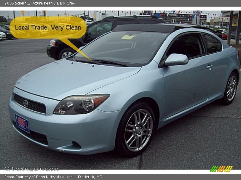 Azure Pearl / Dark Gray 2005 Scion tC