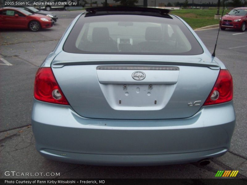 Azure Pearl / Dark Gray 2005 Scion tC