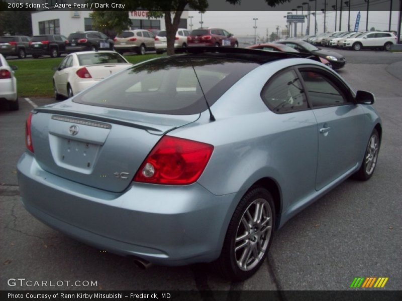 Azure Pearl / Dark Gray 2005 Scion tC