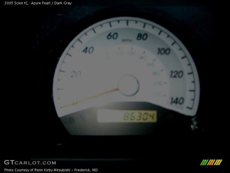 Azure Pearl / Dark Gray 2005 Scion tC