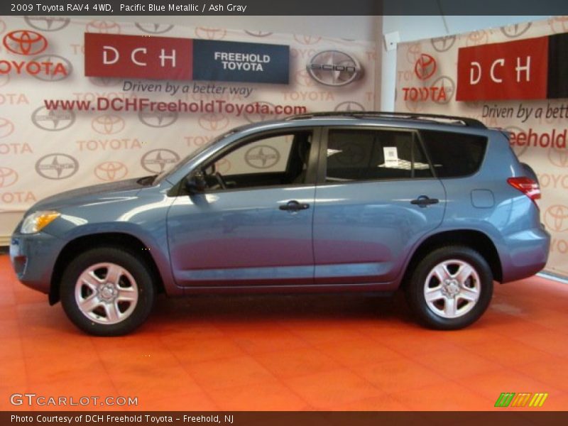 Pacific Blue Metallic / Ash Gray 2009 Toyota RAV4 4WD