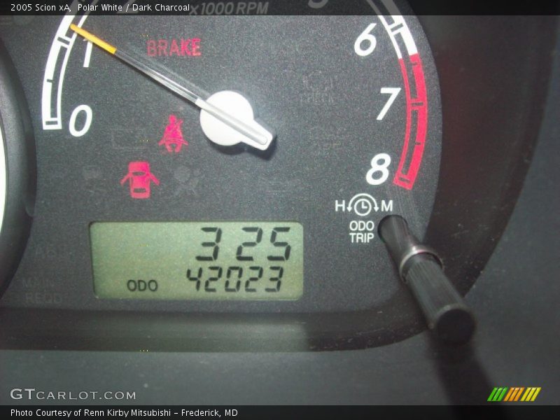 Polar White / Dark Charcoal 2005 Scion xA