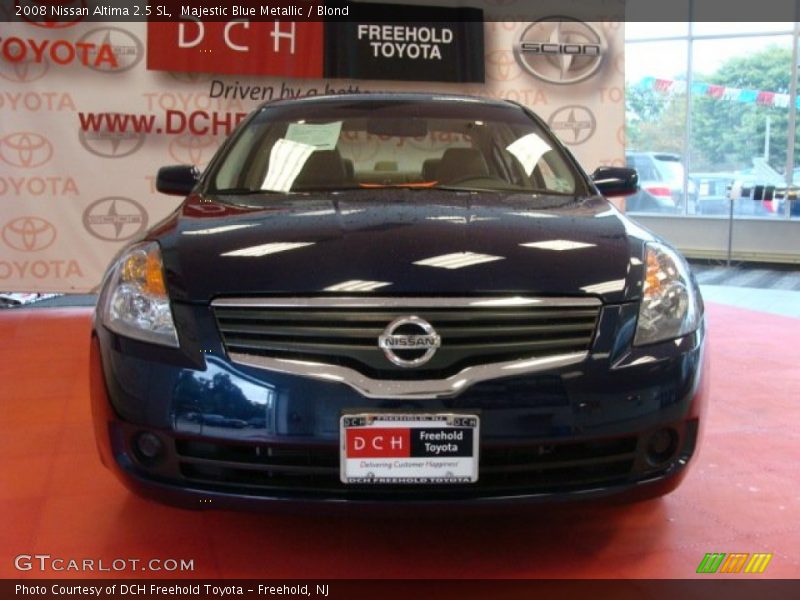 Majestic Blue Metallic / Blond 2008 Nissan Altima 2.5 SL