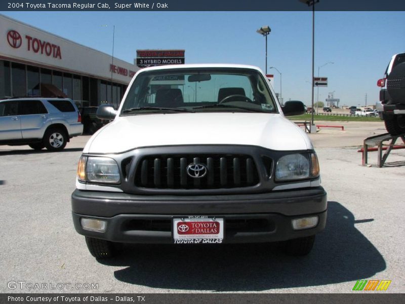 Super White / Oak 2004 Toyota Tacoma Regular Cab