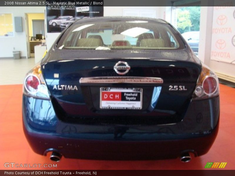 Majestic Blue Metallic / Blond 2008 Nissan Altima 2.5 SL